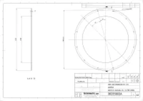 Деталь УРТ по чертежу 30DE5002A