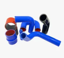 Патрубок силиконовый прямой с переходом Ф 63х70 мм L 120 мм УРТ