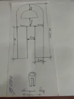 Силиконовый уплотнитель "А" образный