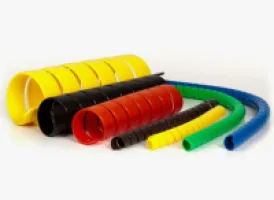 Защита пластиковая 140 мм чёрная ( уп. 10 м.п. )